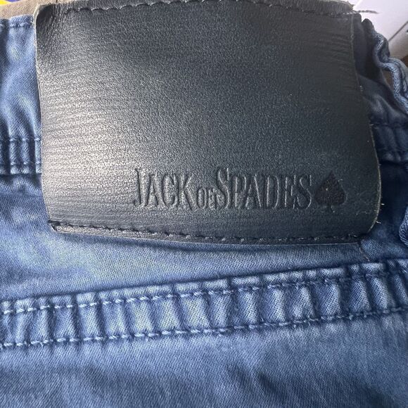 Jack of Spades Jack Straight Leg Denim Jeans Royal Blue Men's 36x34 - Picture 6 of 7